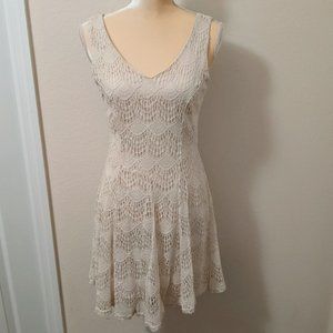 Alloy Lace Tank  Mini Dress